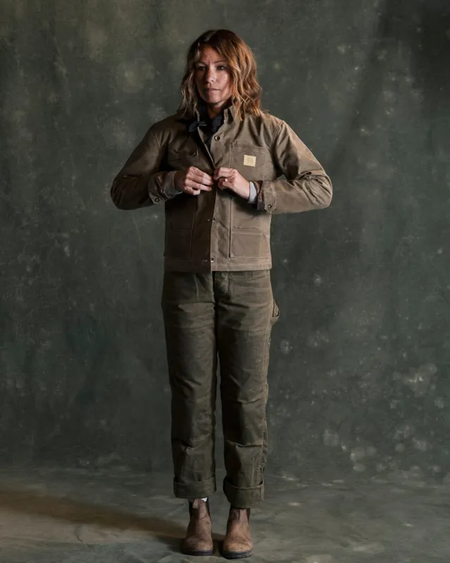 Women's Cabin Jacket - Field Tan sold by Bradley Mountain