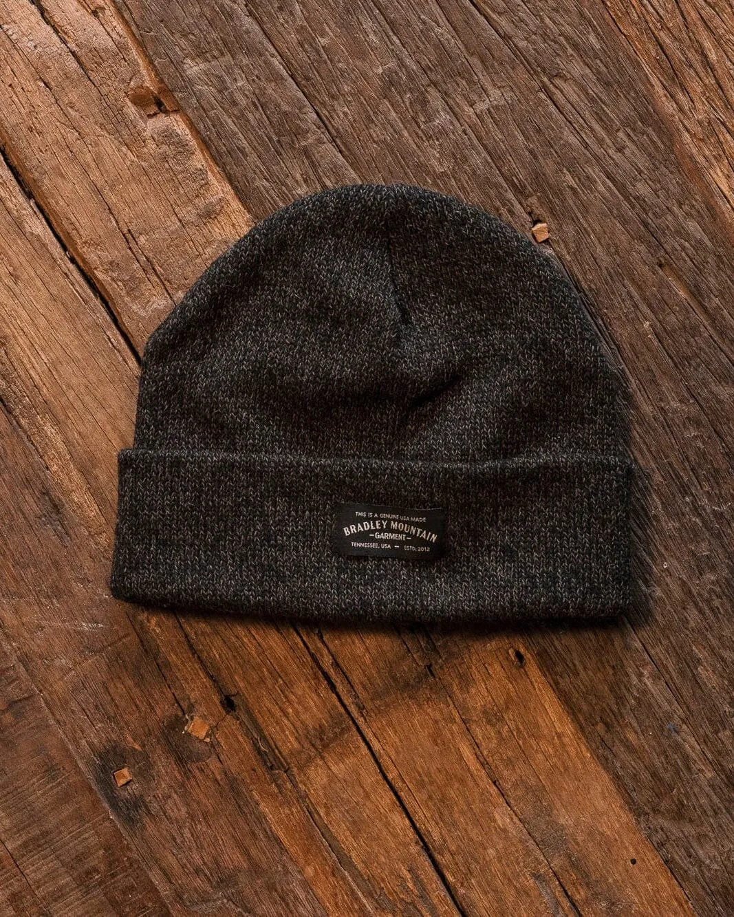 Melange Ragg Wool Beanie - Hunter sold by Bradley Mountain product image thumbnail 2