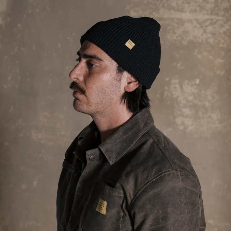 Cotton Watch Cap - Black sold by Bradley Mountain