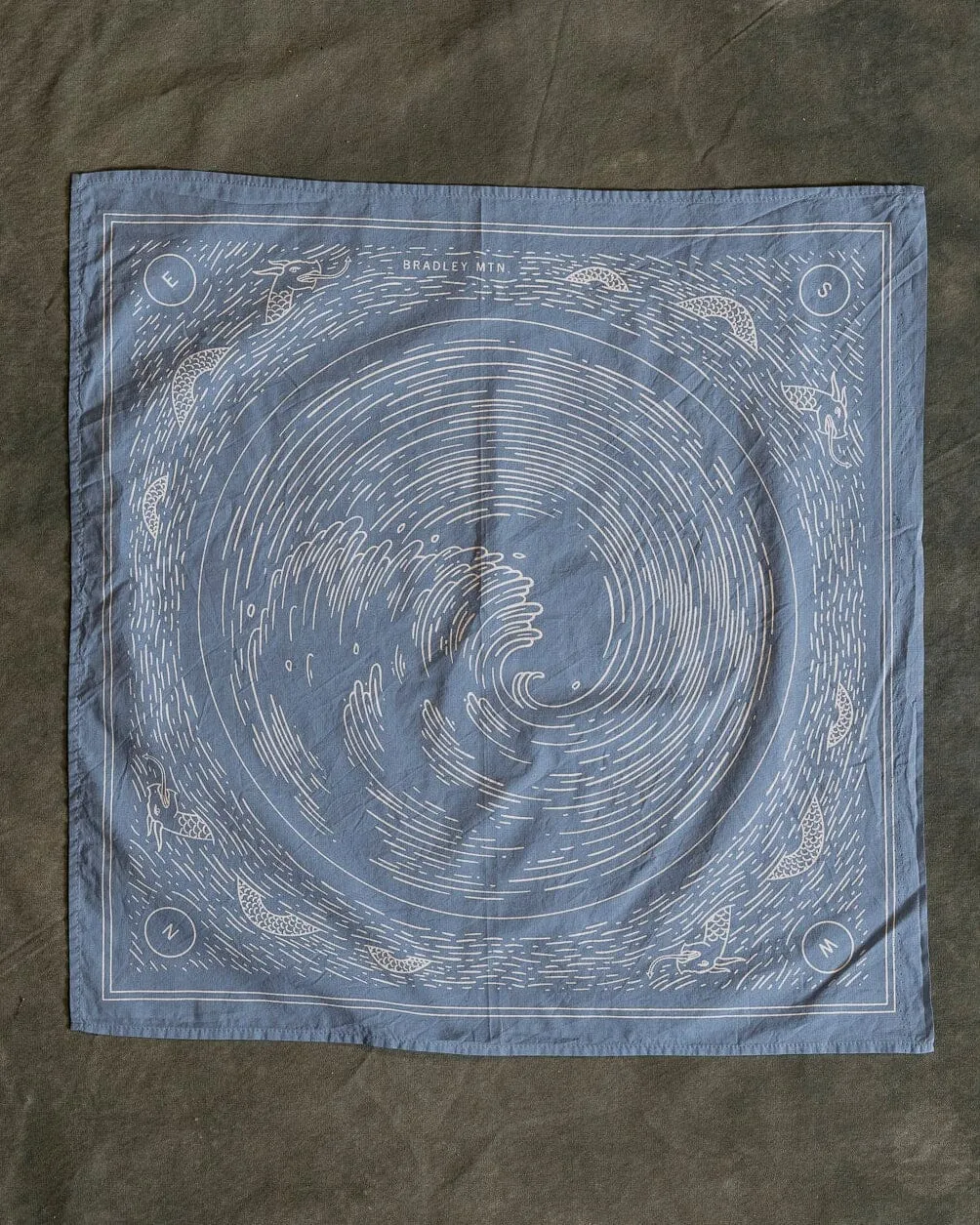 Sea Bandana - Denim/White sold by Bradley Mountain