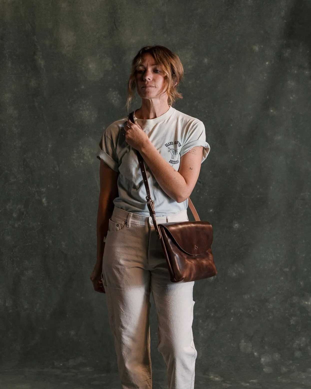Rue Crossbody - Walnut sold by Bradley Mountain product image thumbnail 2