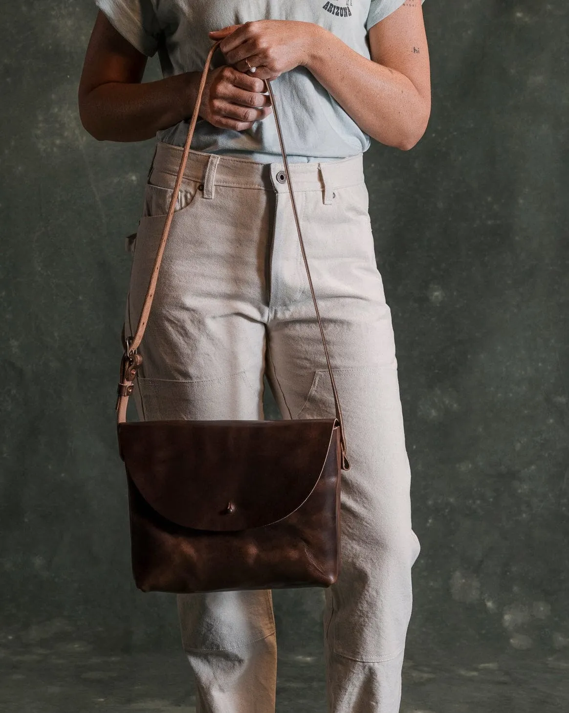 Rue Crossbody - Walnut sold by Bradley Mountain product image thumbnail 5
