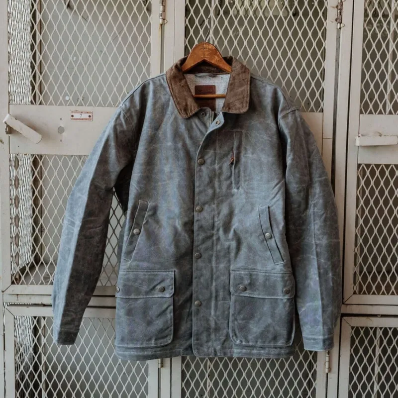 Field Jacket - Charcoal (Past Season Wool) made by Bradley Mountain