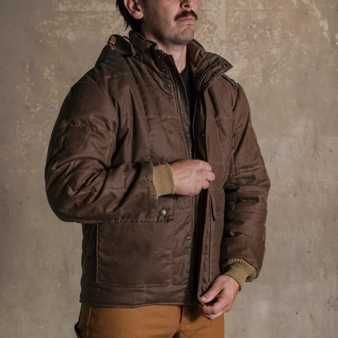 Polar Navigator Jacket - Chestnut sold by Bradley Mountain product image thumbnail 3
