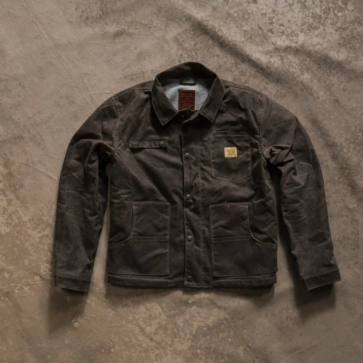 Cabin Jacket w/ Zipper - Oak (Past Season Wool) sold by Bradley Mountain product image thumbnail 5
