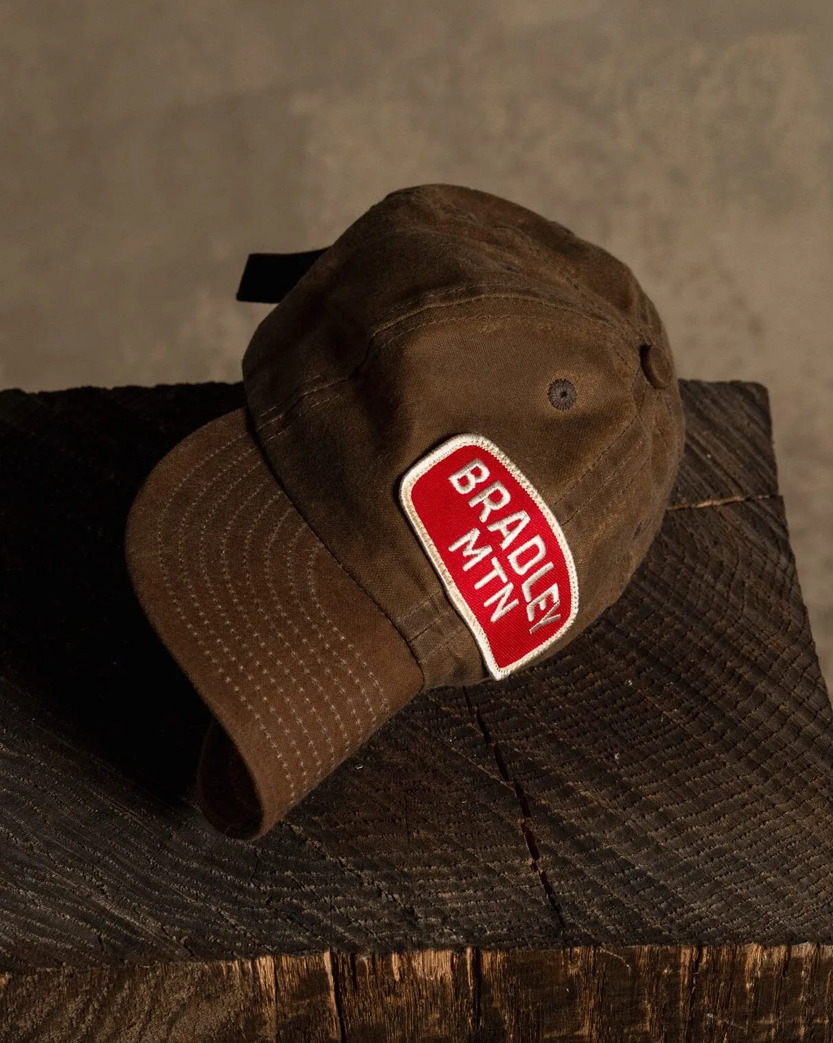 Old School Patch Cap - Chestnut sold by Bradley Mountain