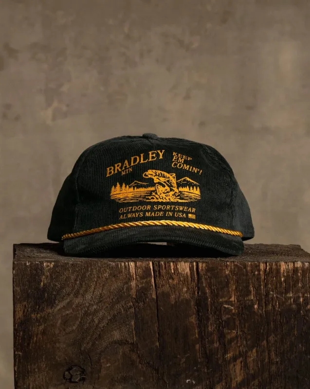 Fisherman Hat - Algae Cord made by Bradley Mountain