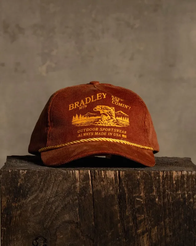 Fisherman Hat - Rust Cord made by Bradley Mountain