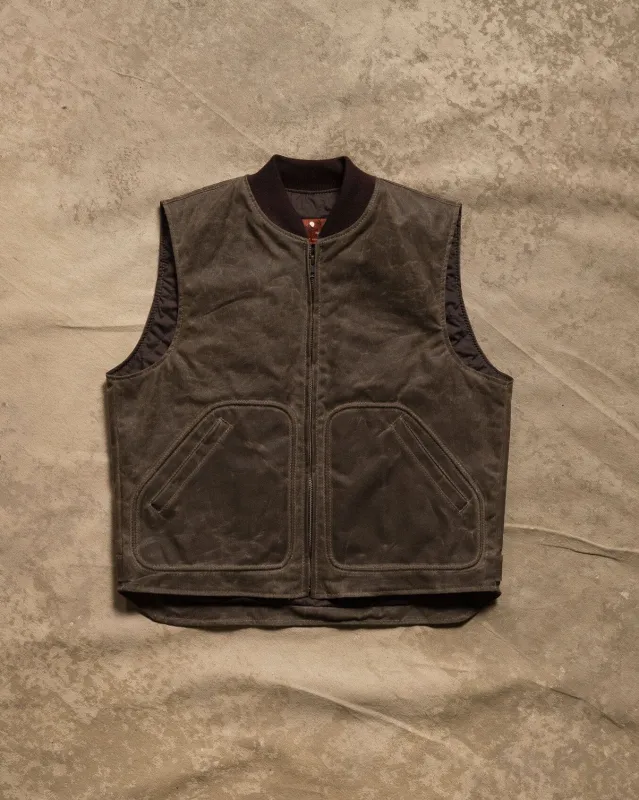 Piston Vest - Waxed Oak made by Bradley Mountain