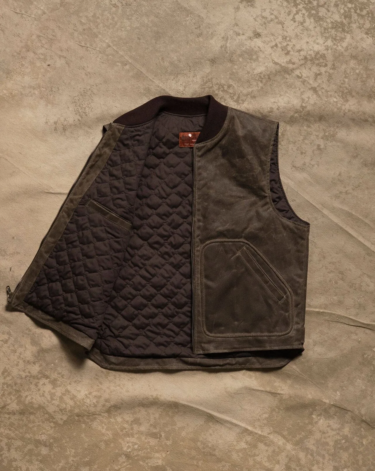 Piston Vest - Waxed Oak sold by Bradley Mountain product image thumbnail 2