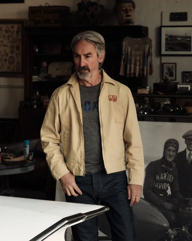 Club Jacket - Washed Tan made by Bradley Mountain
