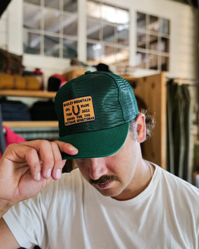 All-Mesh Trucker - Green made by Bradley Mountain