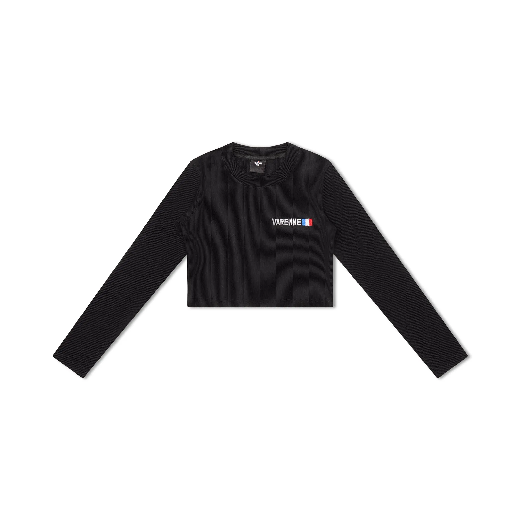 Cropped Long Sleeve Black sold by Varenne product image thumbnail 2