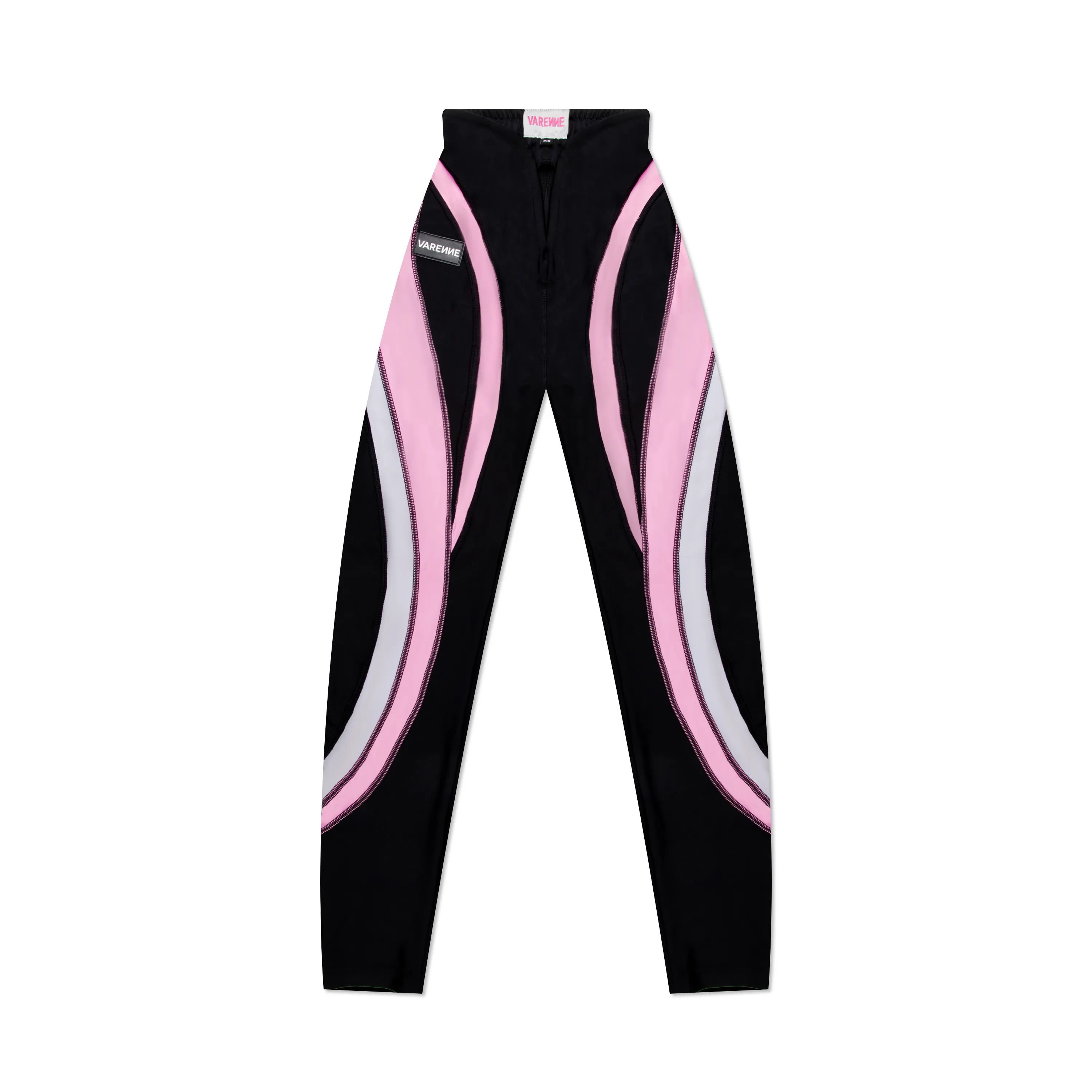 V Cut Pink Leggings sold by Varenne product image thumbnail 4
