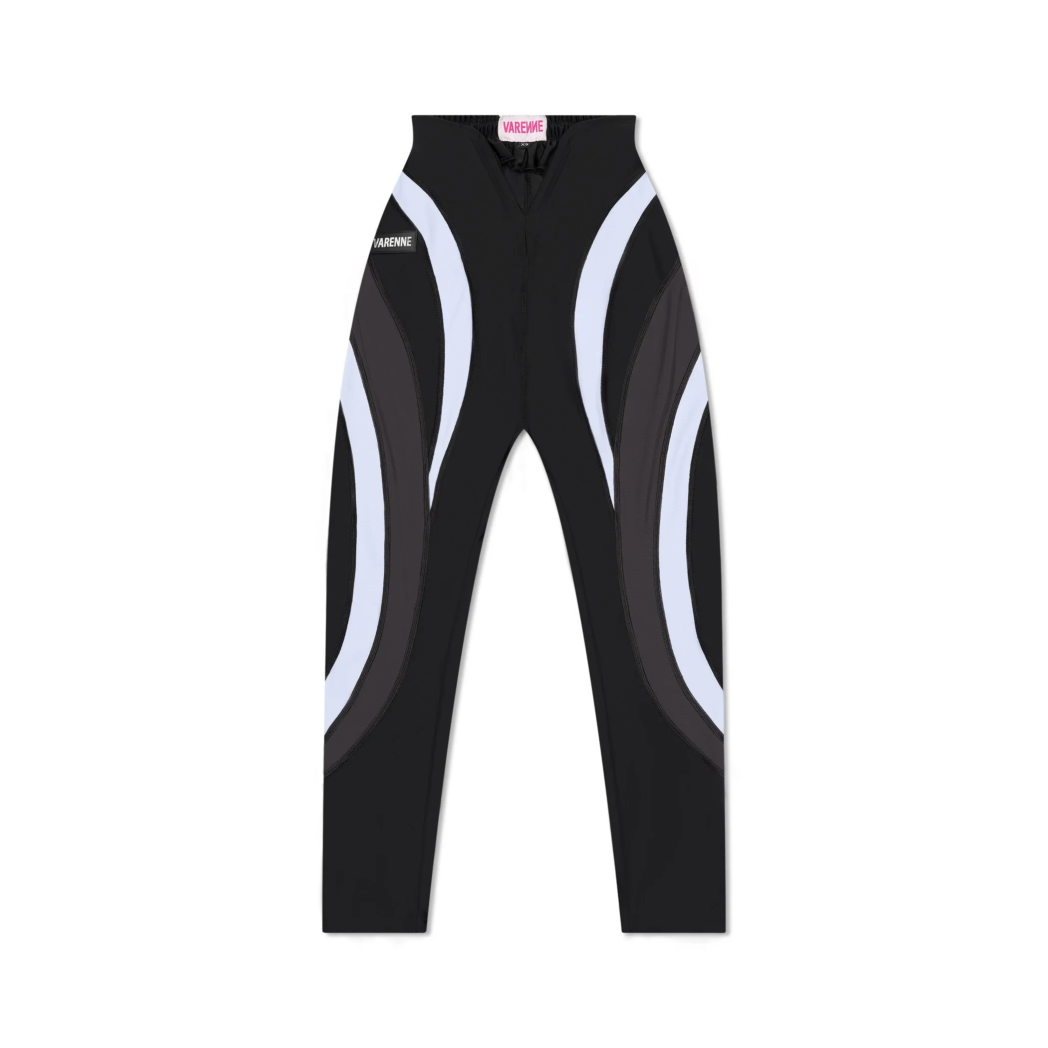 V Cut Black Leggings sold by Varenne product image thumbnail 4