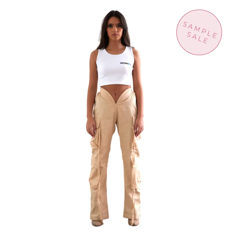 [SAMPLE SALE] Cropped Tank White sold by Varenne