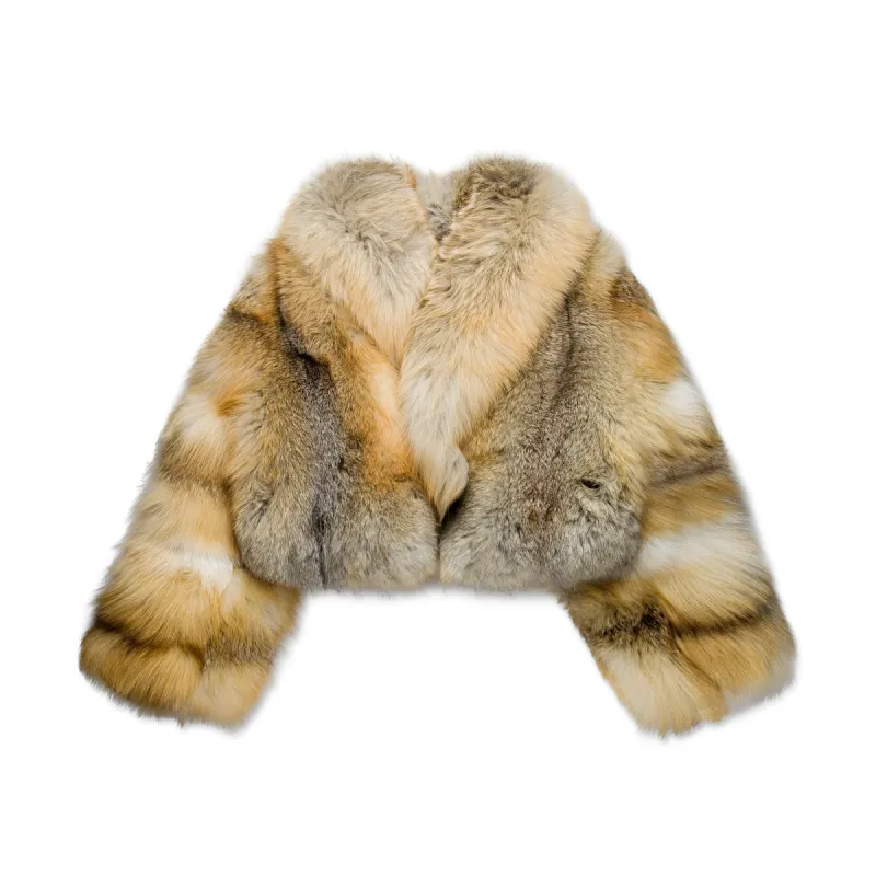 Fox Fur Coat [2 Colours] made by Varenne