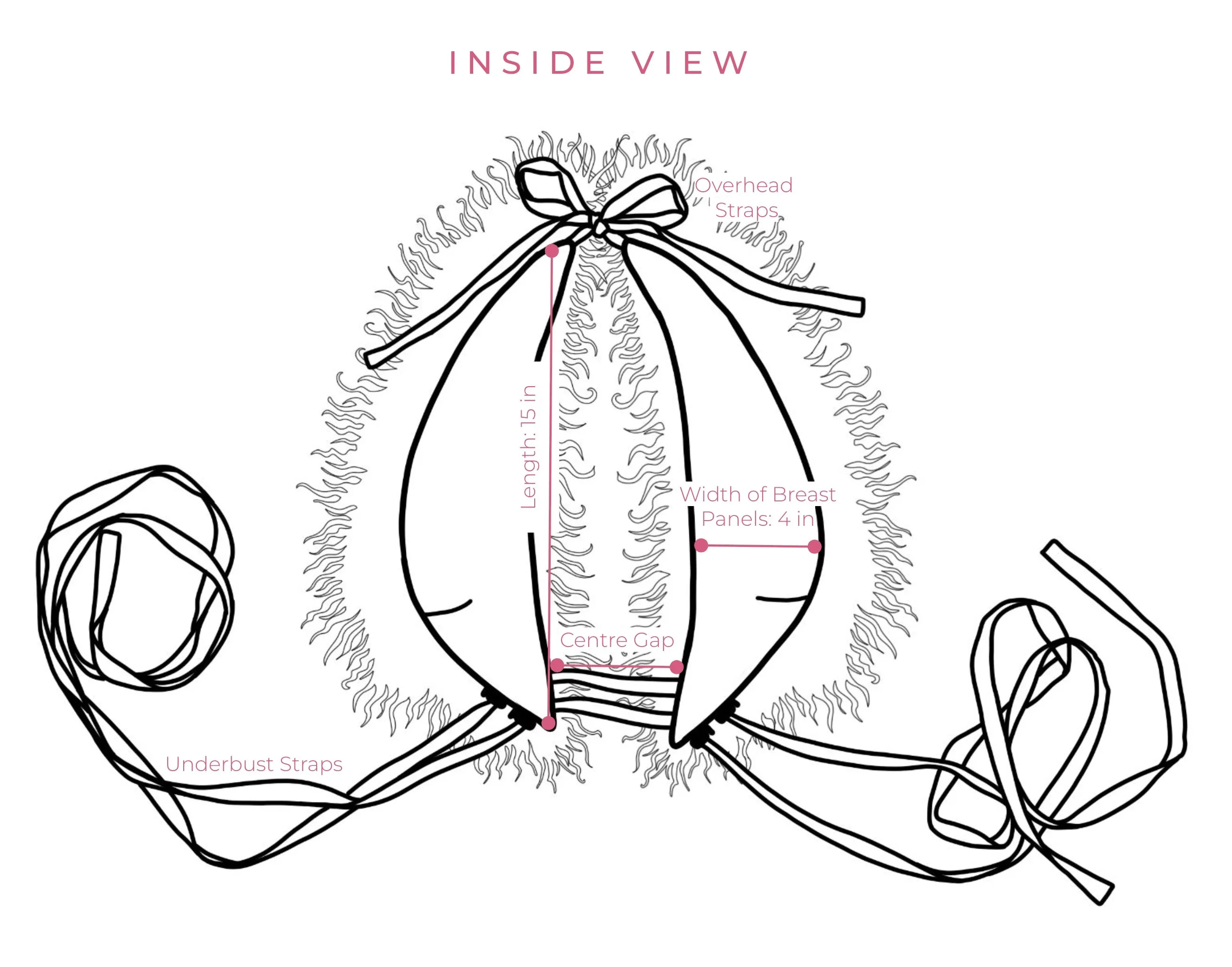 Mongolian Bikini Halter Rose sold by Varenne product image thumbnail 3