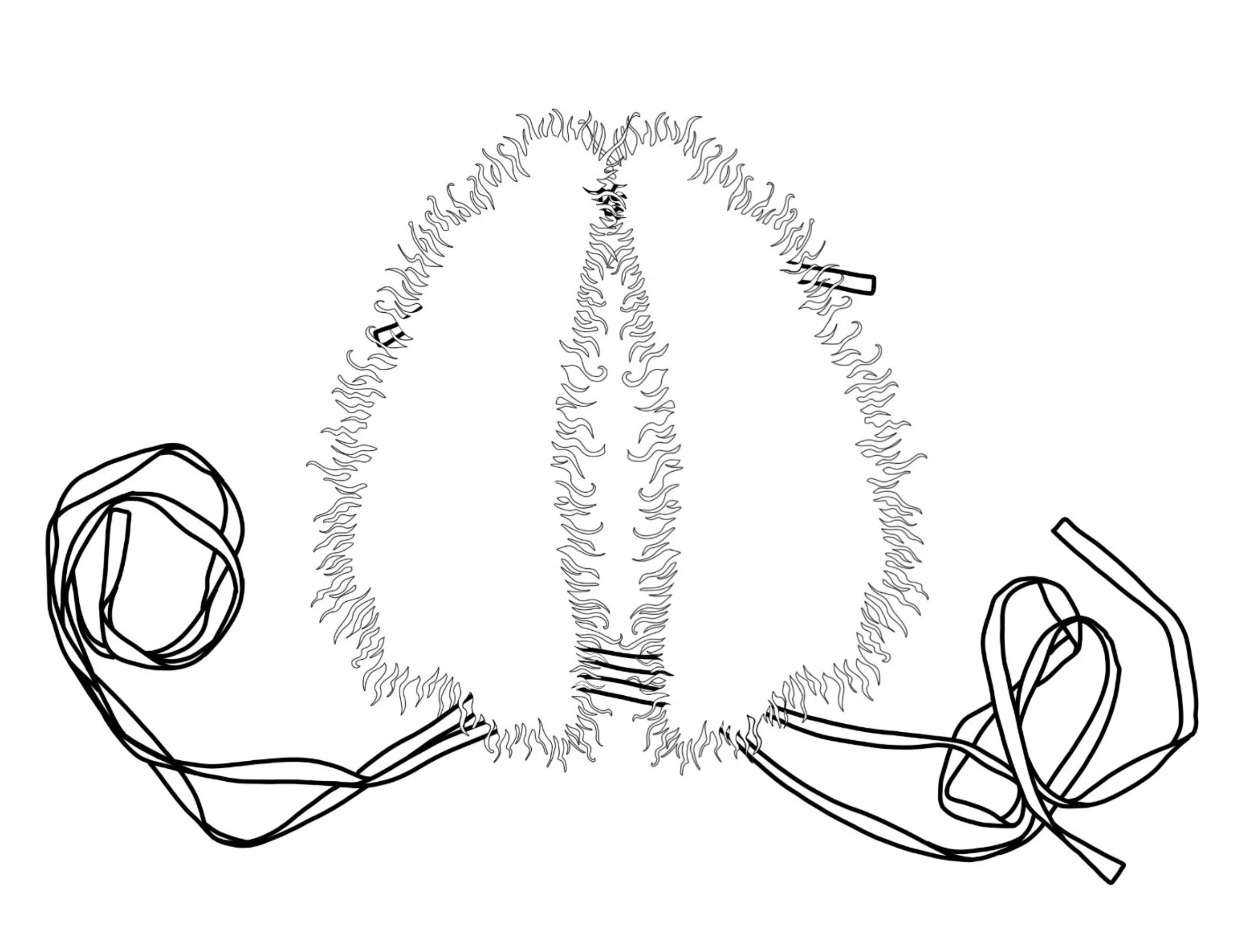 Mongolian Bikini Halter Rose sold by Varenne product image thumbnail 4