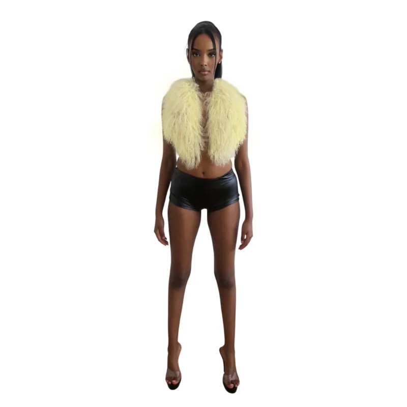 Mongolian Bikini Halter Butter sold by Varenne