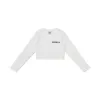 Cropped Long Sleeve White sold by Varenne