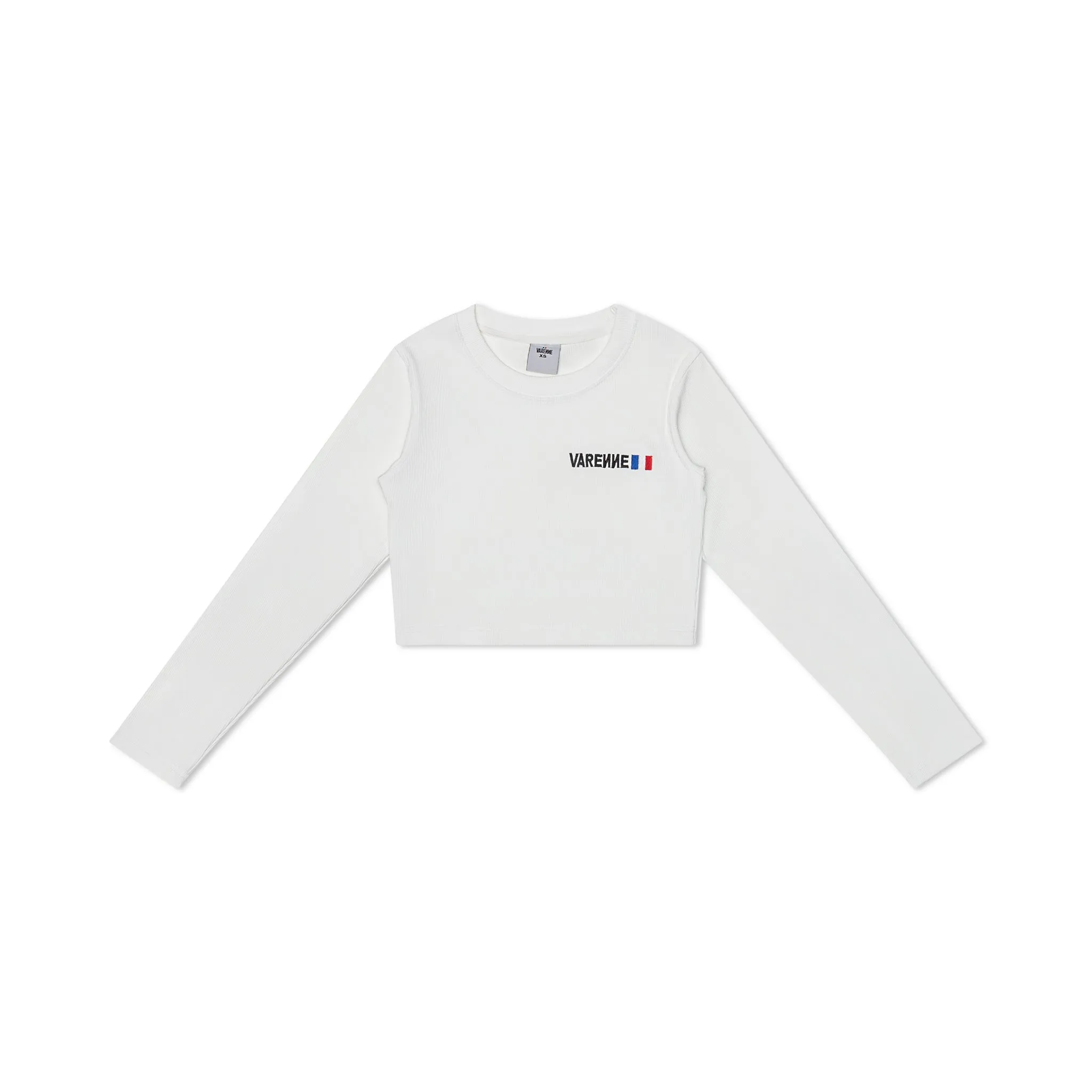 Cropped Long Sleeve White sold by Varenne product image thumbnail 5
