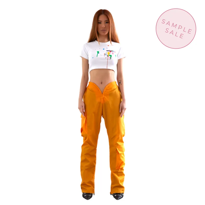 [SAMPLE SALE] V Cut Cargo Slush Topaz sold by Varenne