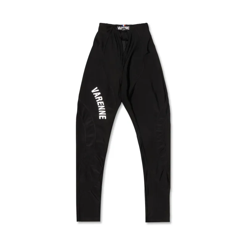 V Cut Black Leggings sold by Varenne