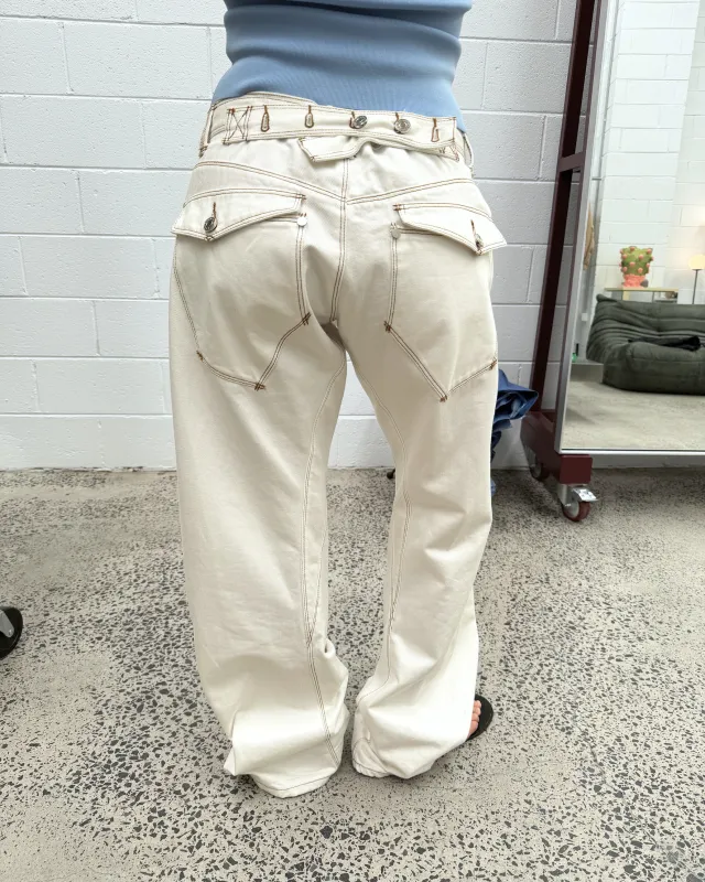 Signature Belted Jeans made by Scarlet & Sam