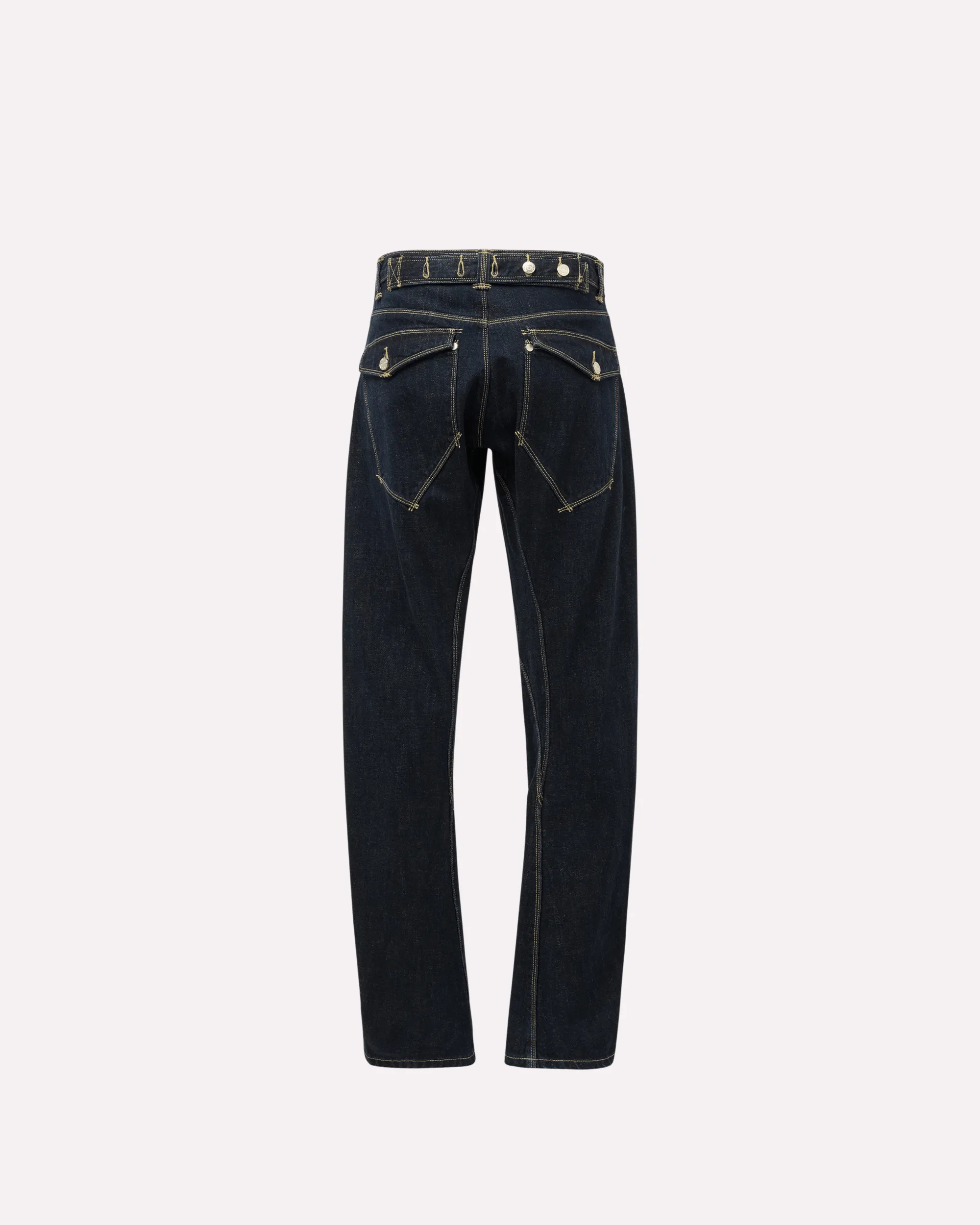 Signature Belted Jeans sold by Scarlet & Sam product image thumbnail 5