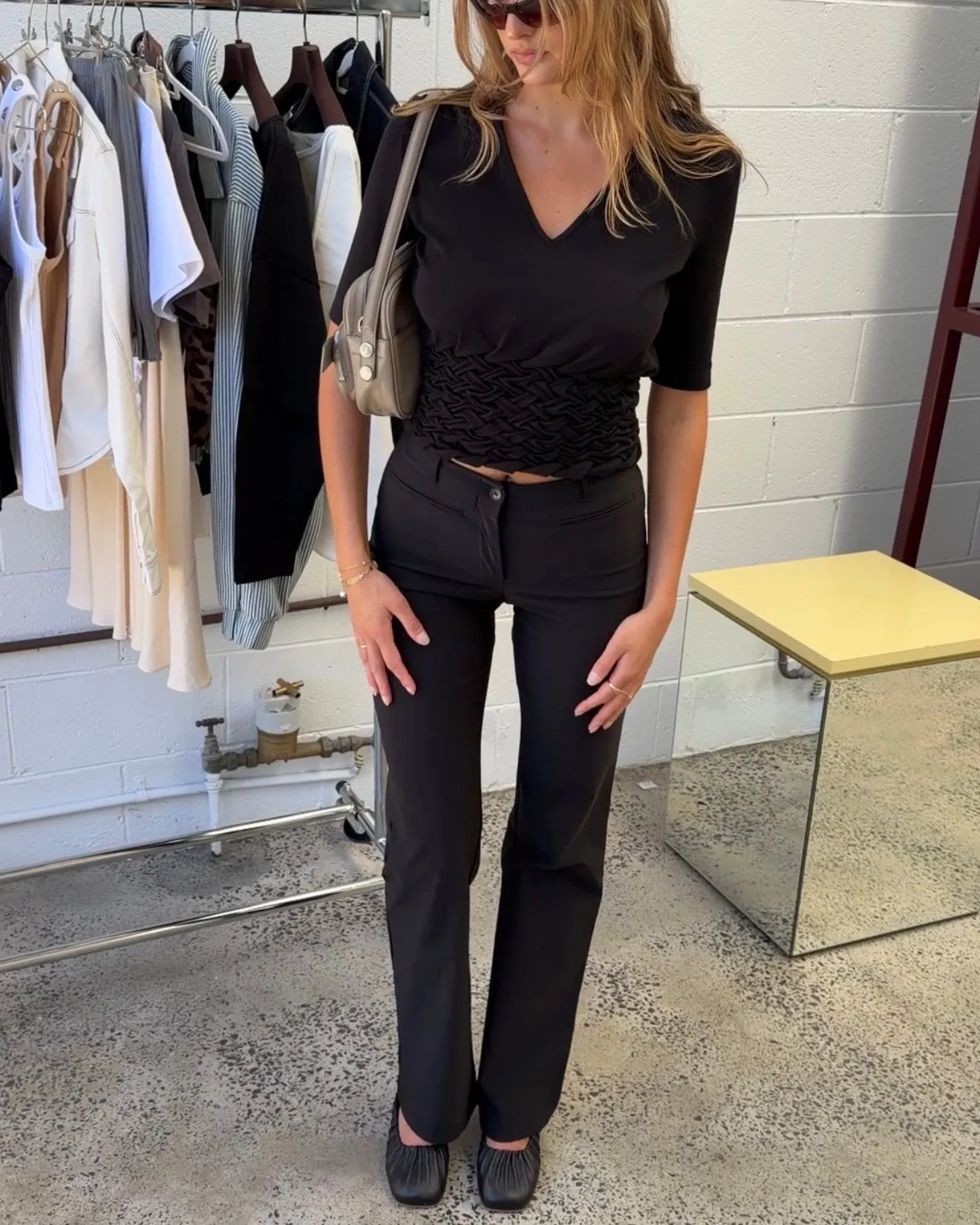 Capsule Pants - Mid-High Rise sold by Scarlet & Sam product image thumbnail 3