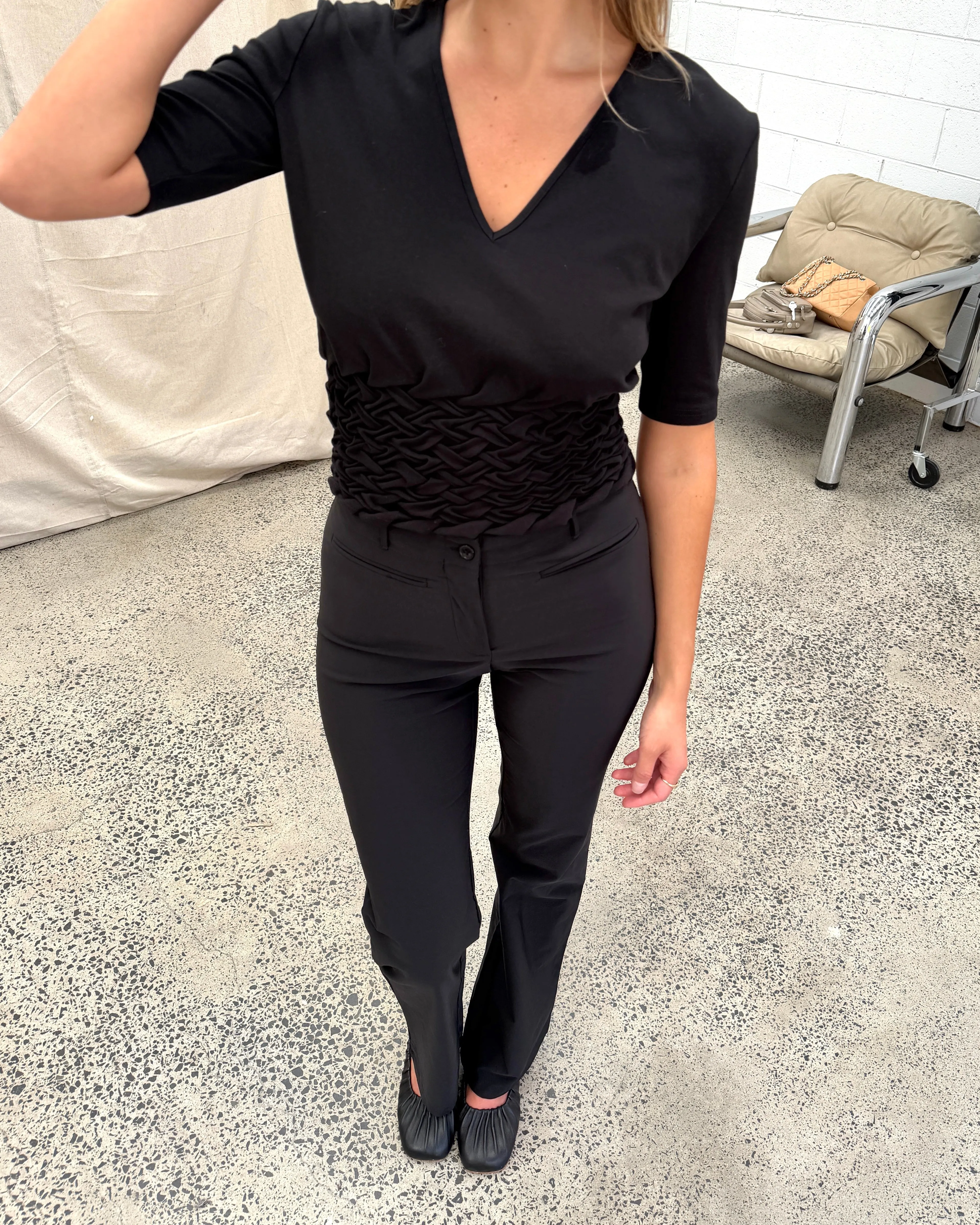 Capsule Pants - Mid-High Rise sold by Scarlet & Sam product image thumbnail 4