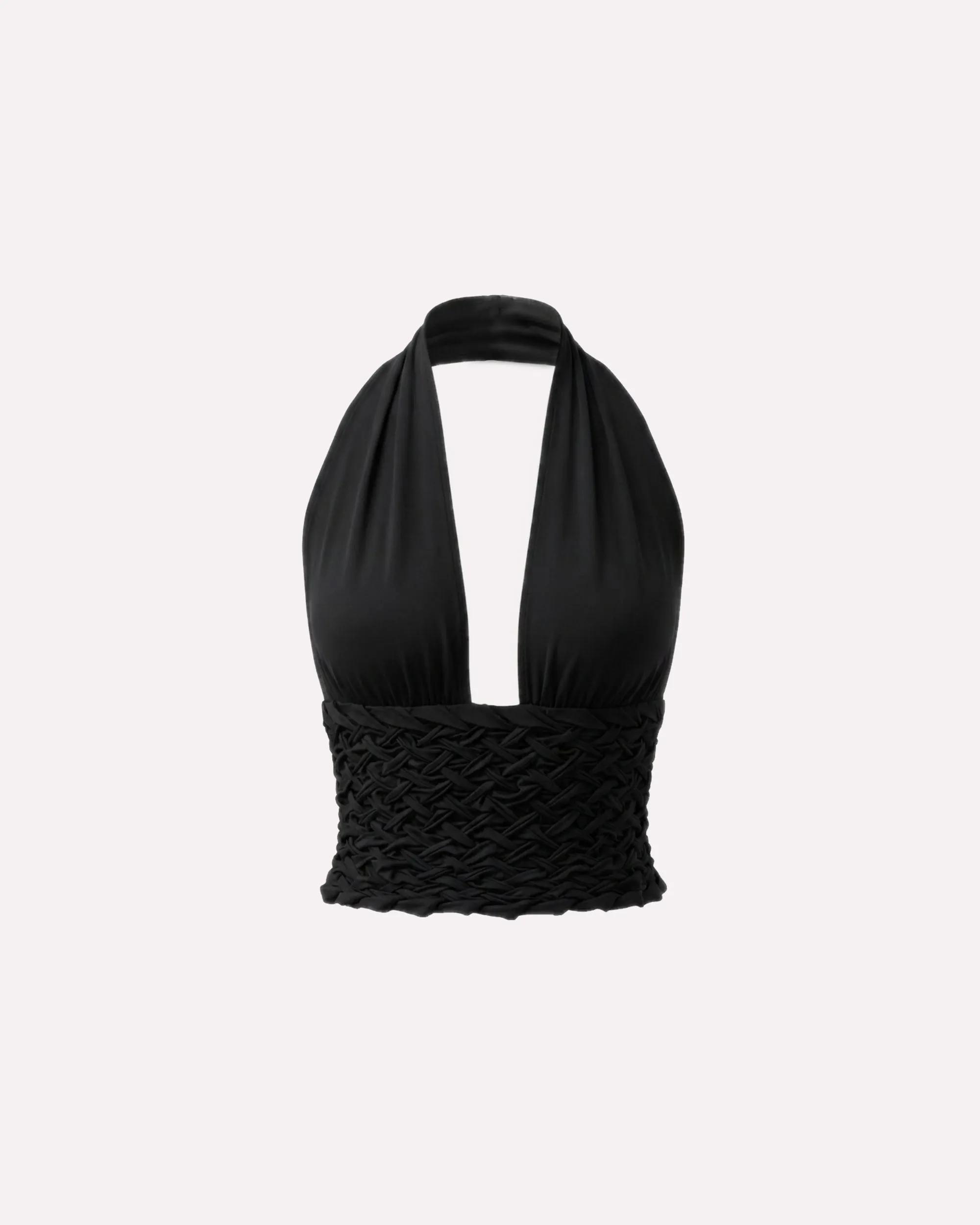 Braided Halter Top sold by Scarlet & Sam