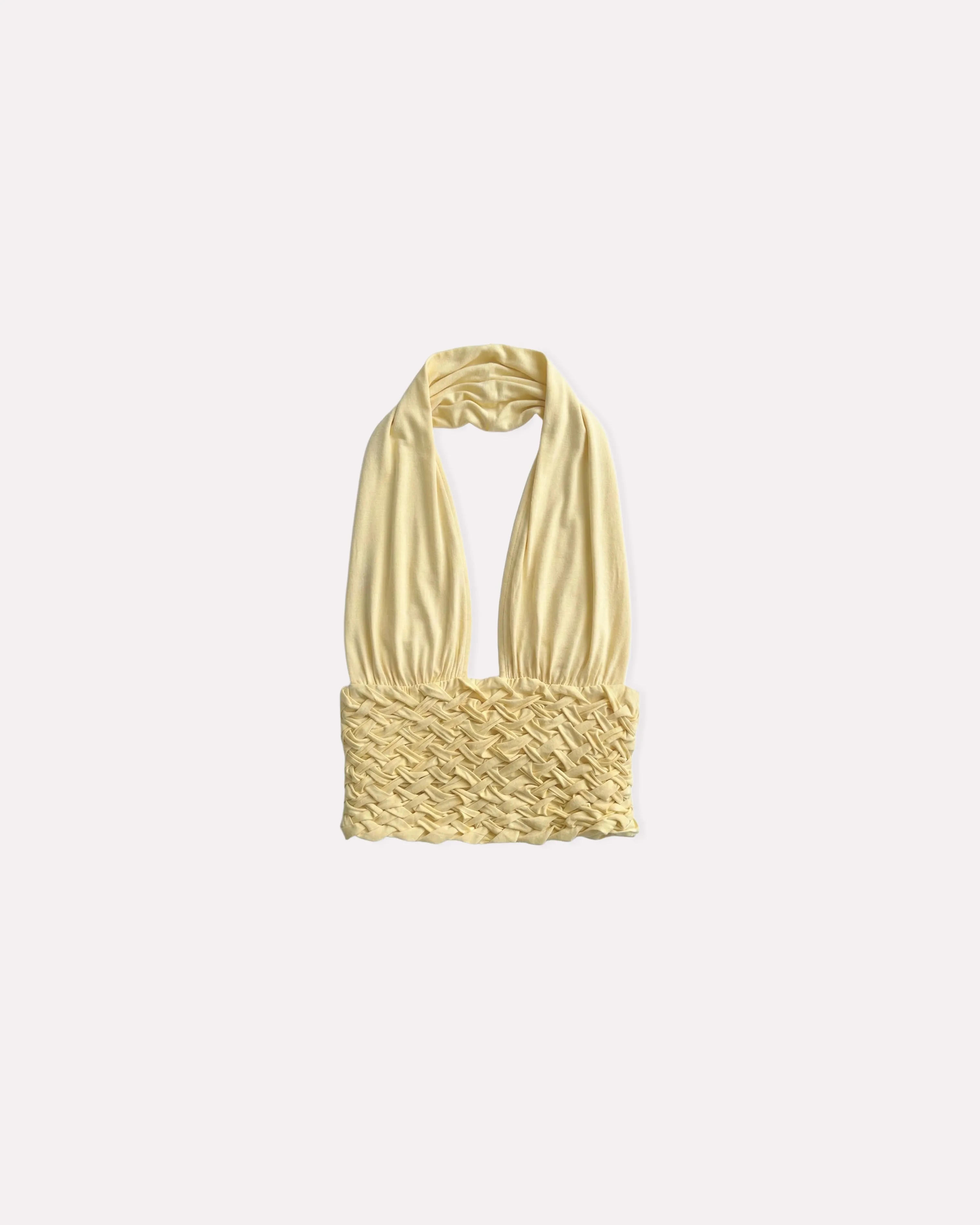 Braided Halter Top sold by Scarlet & Sam product image thumbnail 3
