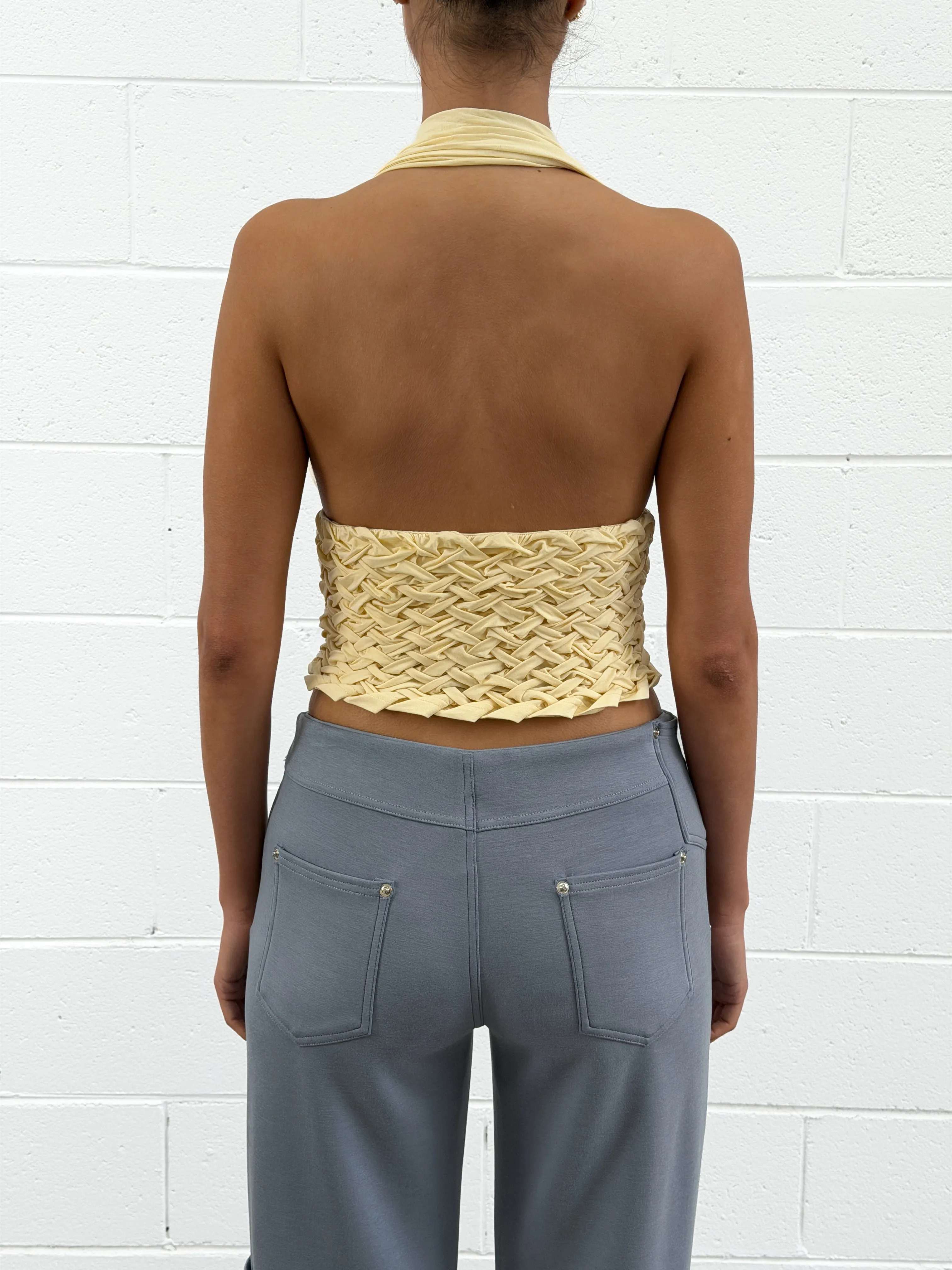 Braided Halter Top sold by Scarlet & Sam product image thumbnail 5