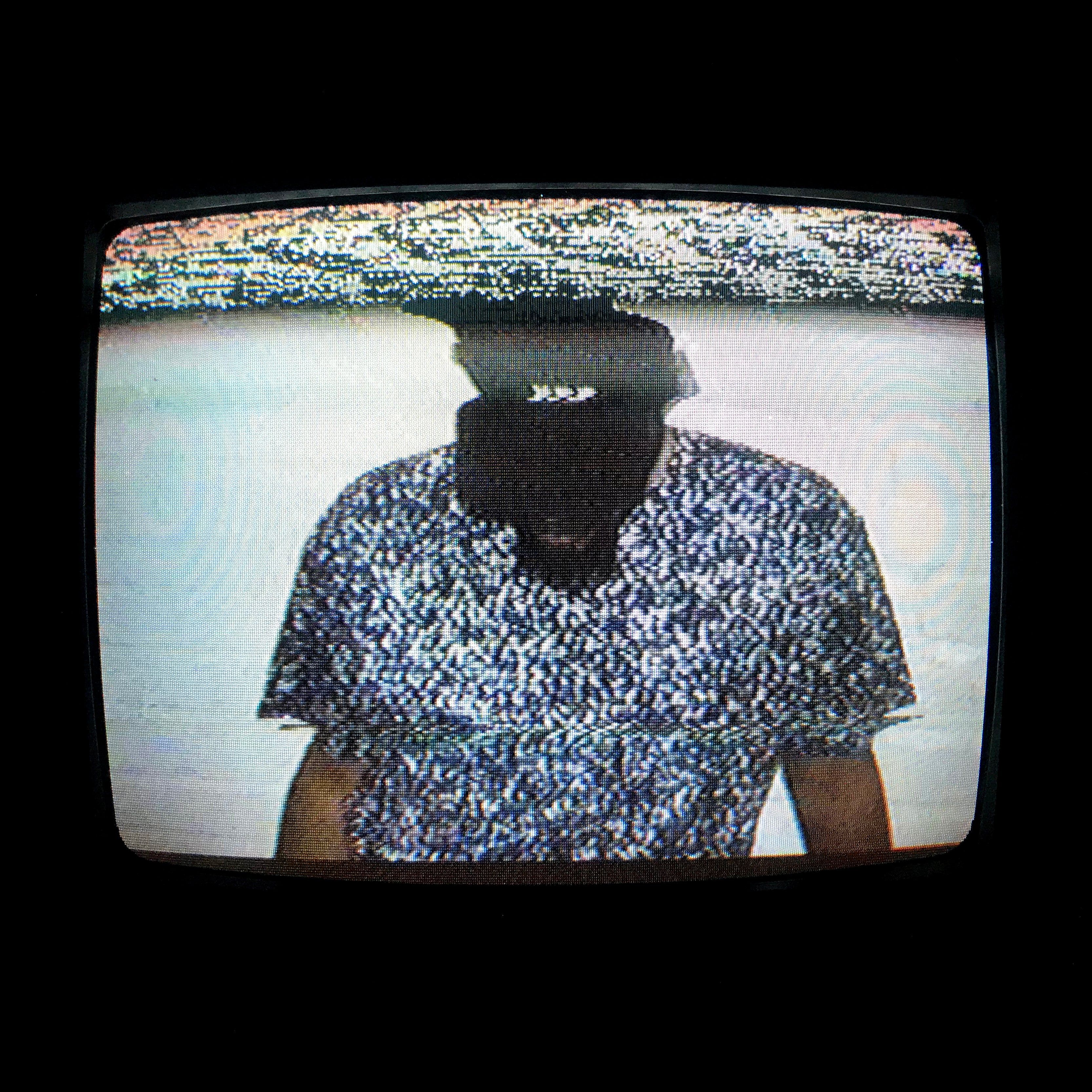 CRT FUZZ TEE sold by The Yetee product image thumbnail 2