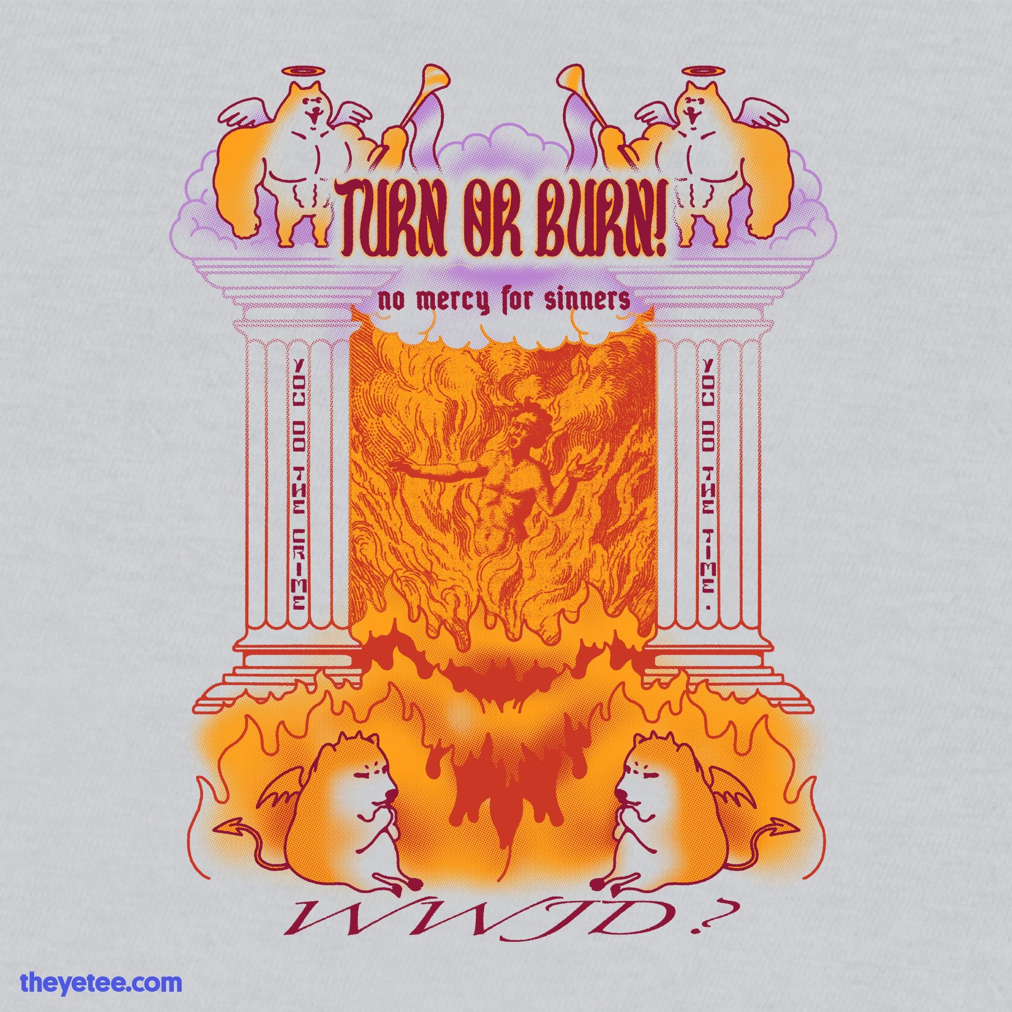 Turn or Burn sold by The Yetee product image thumbnail 2