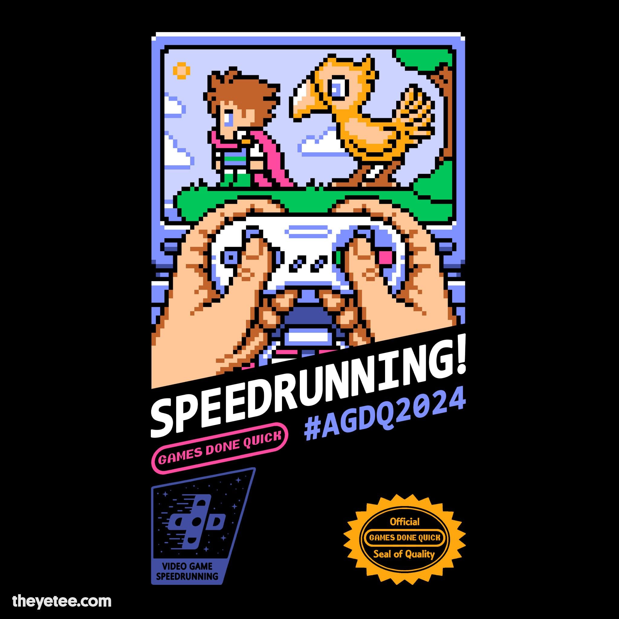 AGDQ 2024 SPEEDRUNNING sold by The Yetee