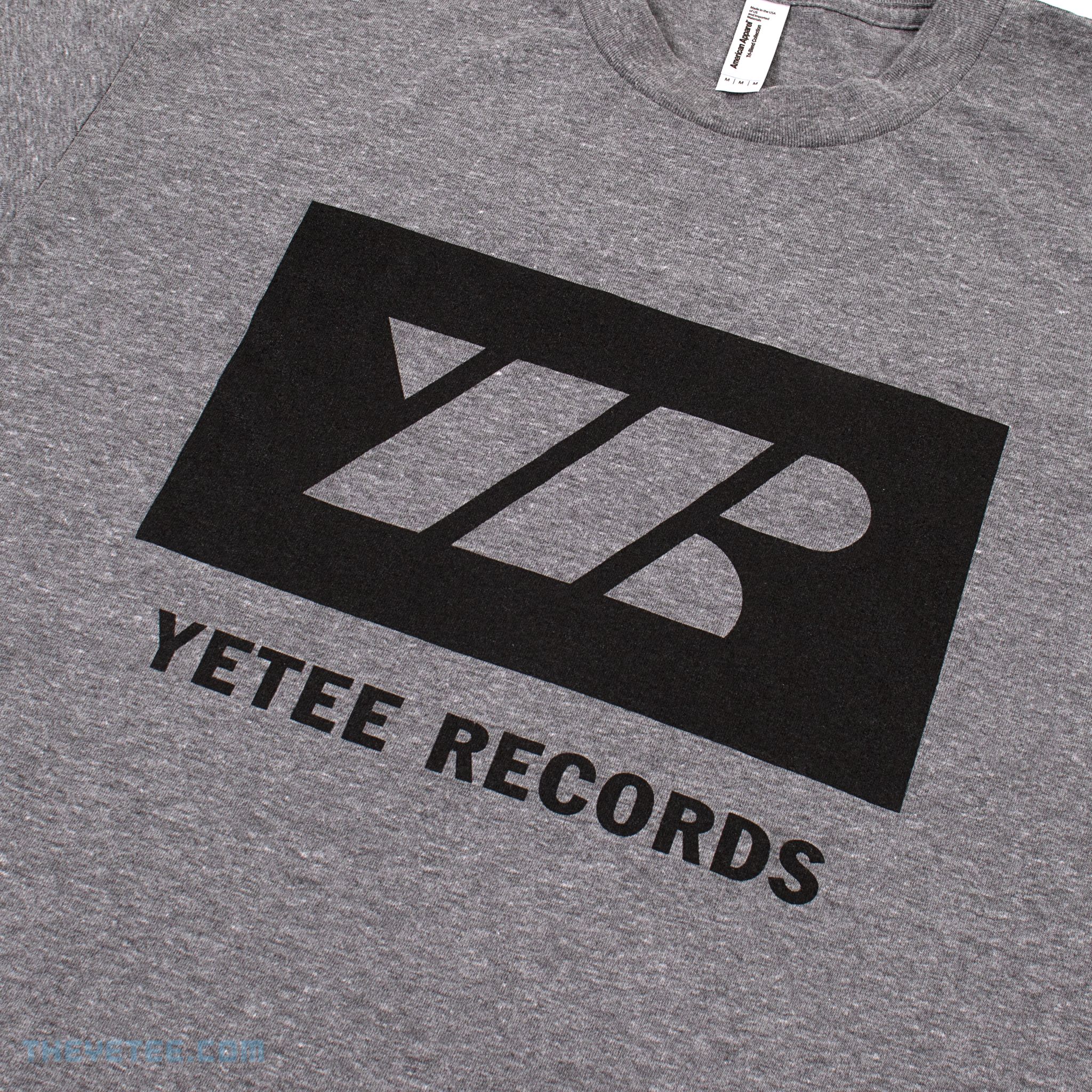 Yetee Records Tee sold by The Yetee product image thumbnail 2