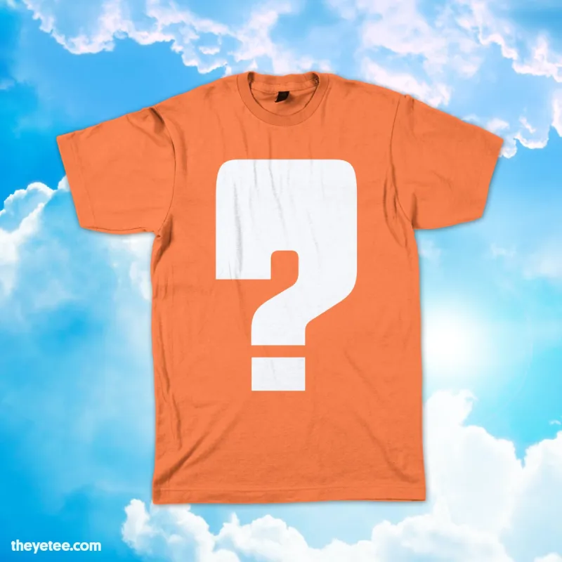 Mystery Unisex/Men's Tee! sold by The Yetee
