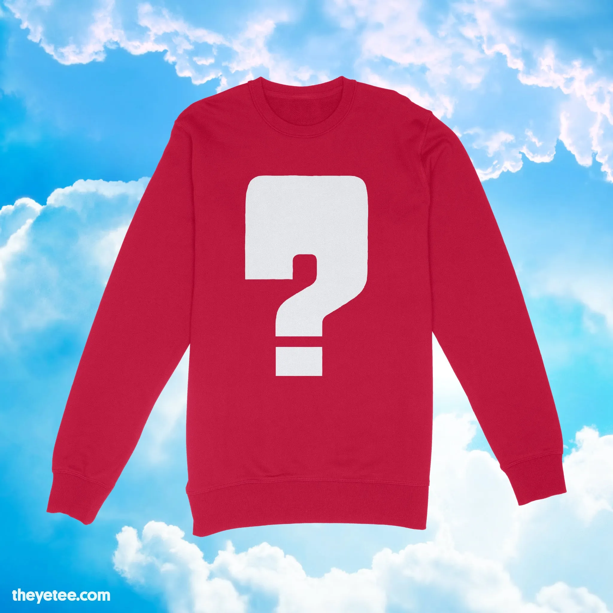 Mystery Sweatshirts! sold by The Yetee