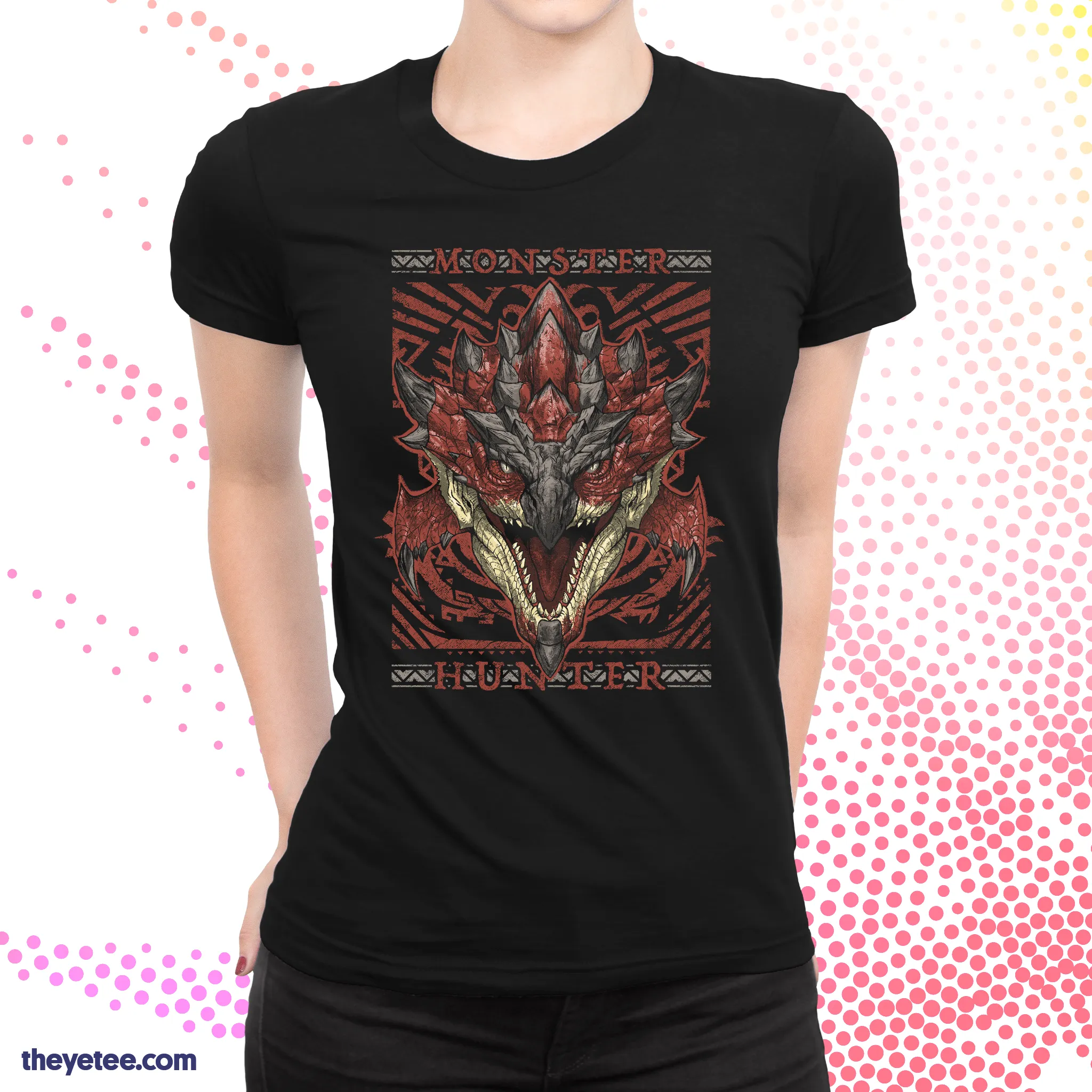Rathalos Hunting Club sold by The Yetee product image thumbnail 4