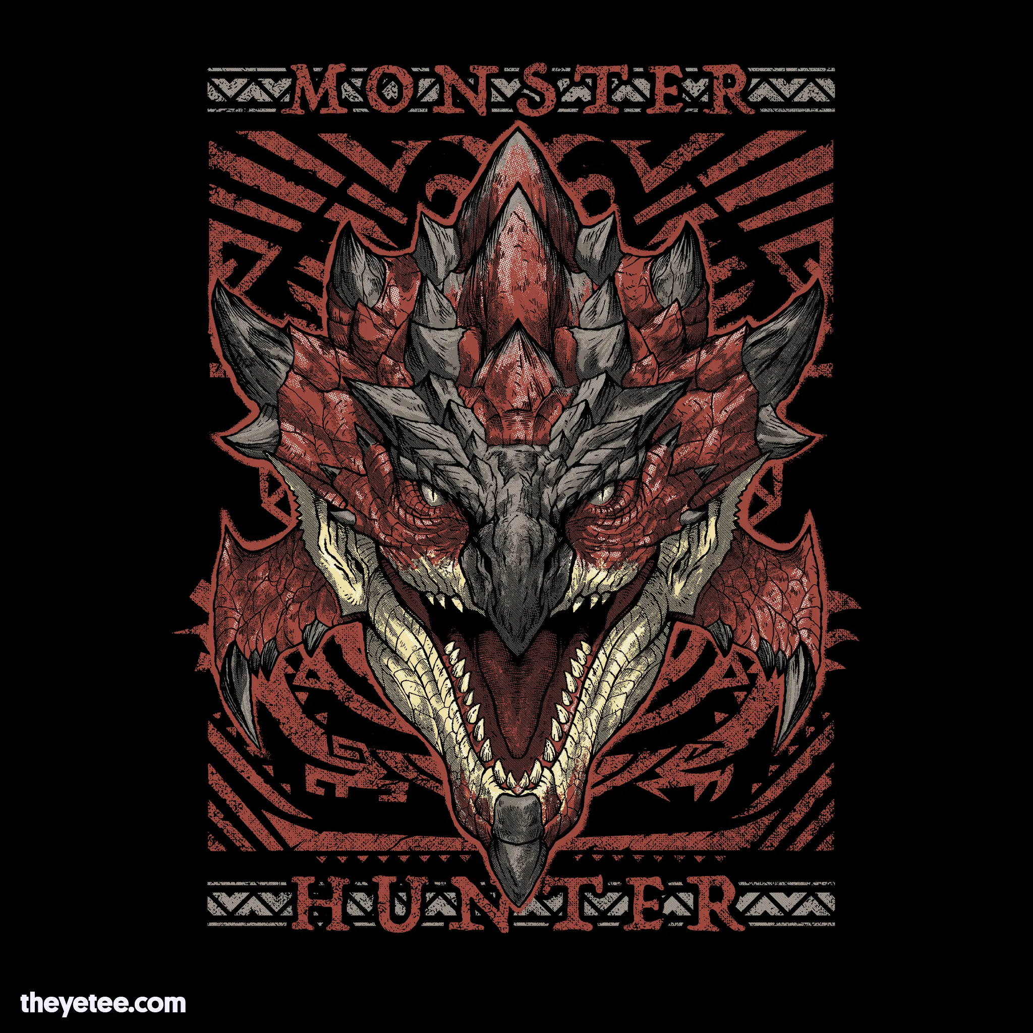 Rathalos Hunting Club sold by The Yetee product image thumbnail 2