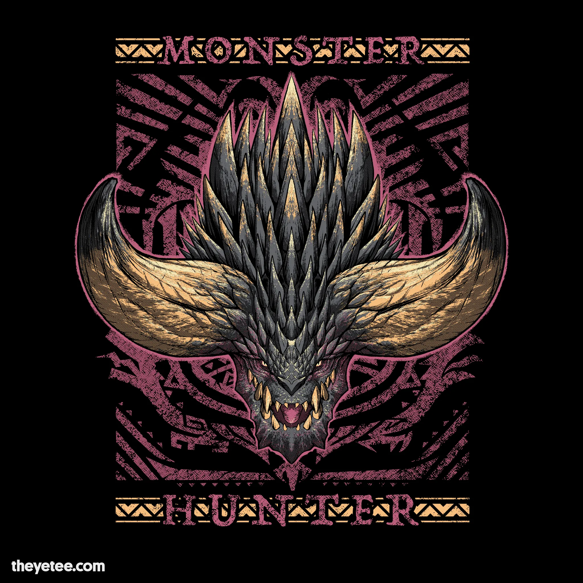 Nergigante Hunting Club sold by The Yetee product image thumbnail 2