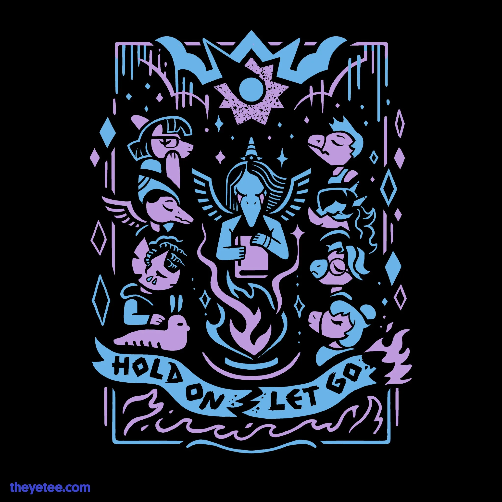 Hold On Let Go sold by The Yetee product image thumbnail 2
