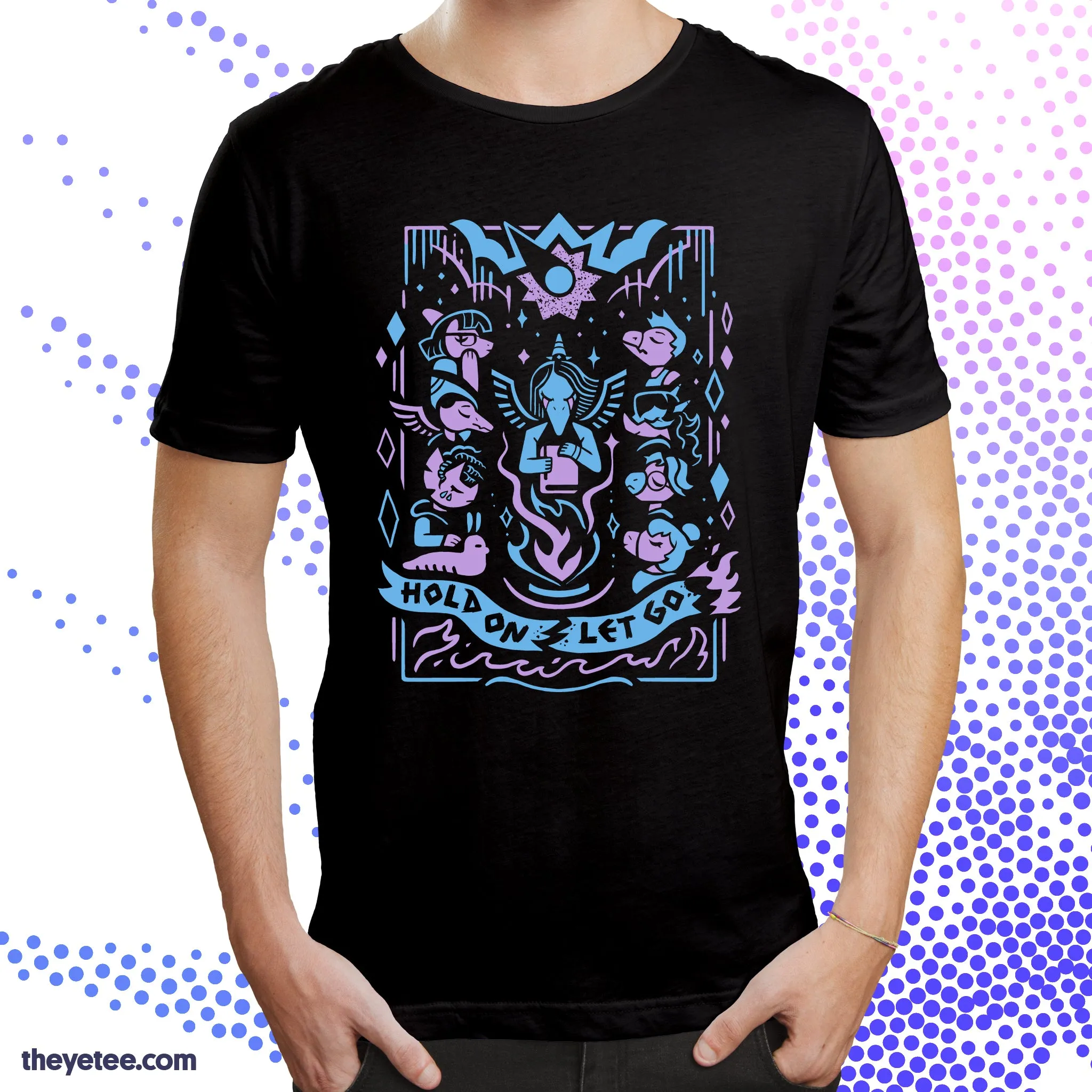 Hold On Let Go sold by The Yetee product image thumbnail 3