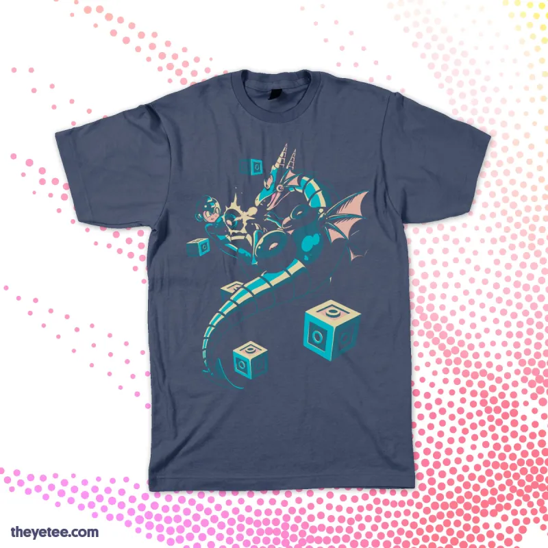 Mecha Dragon Battle sold by The Yetee