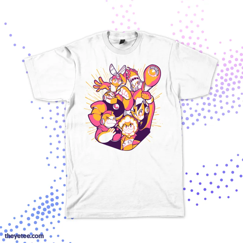 Robot Masters sold by The Yetee