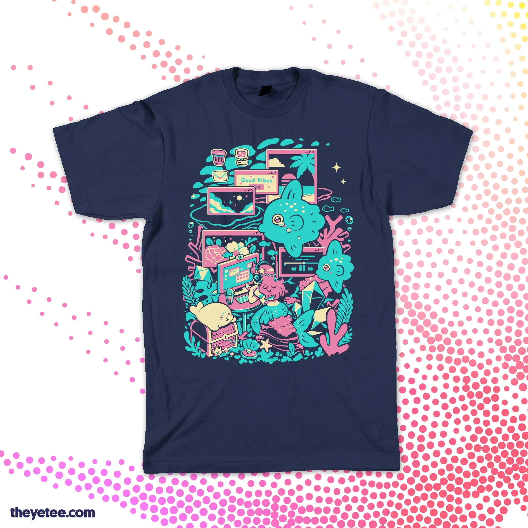 Underwater Surfin sold by The Yetee