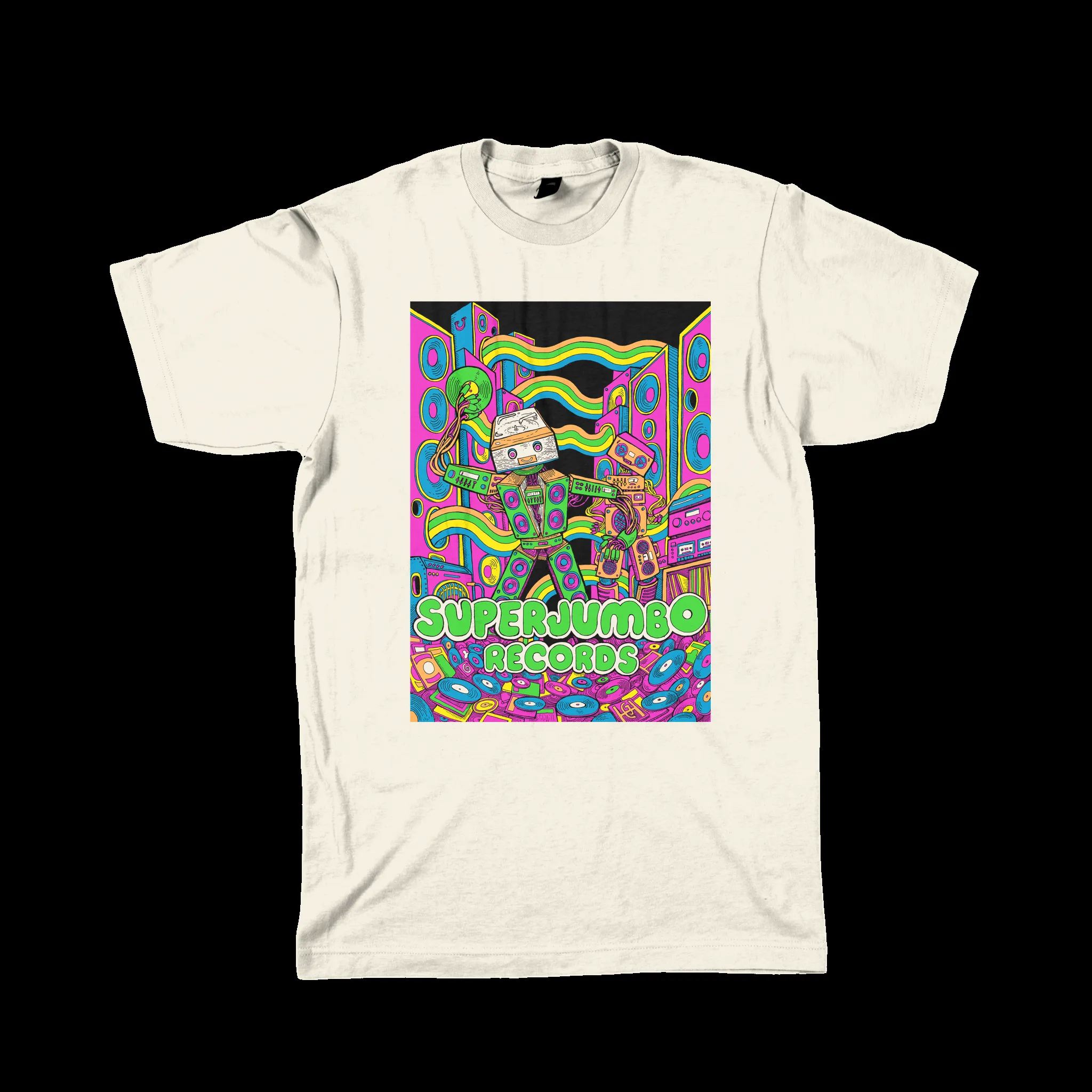 Superjumbo Robo Attack sold by The Yetee